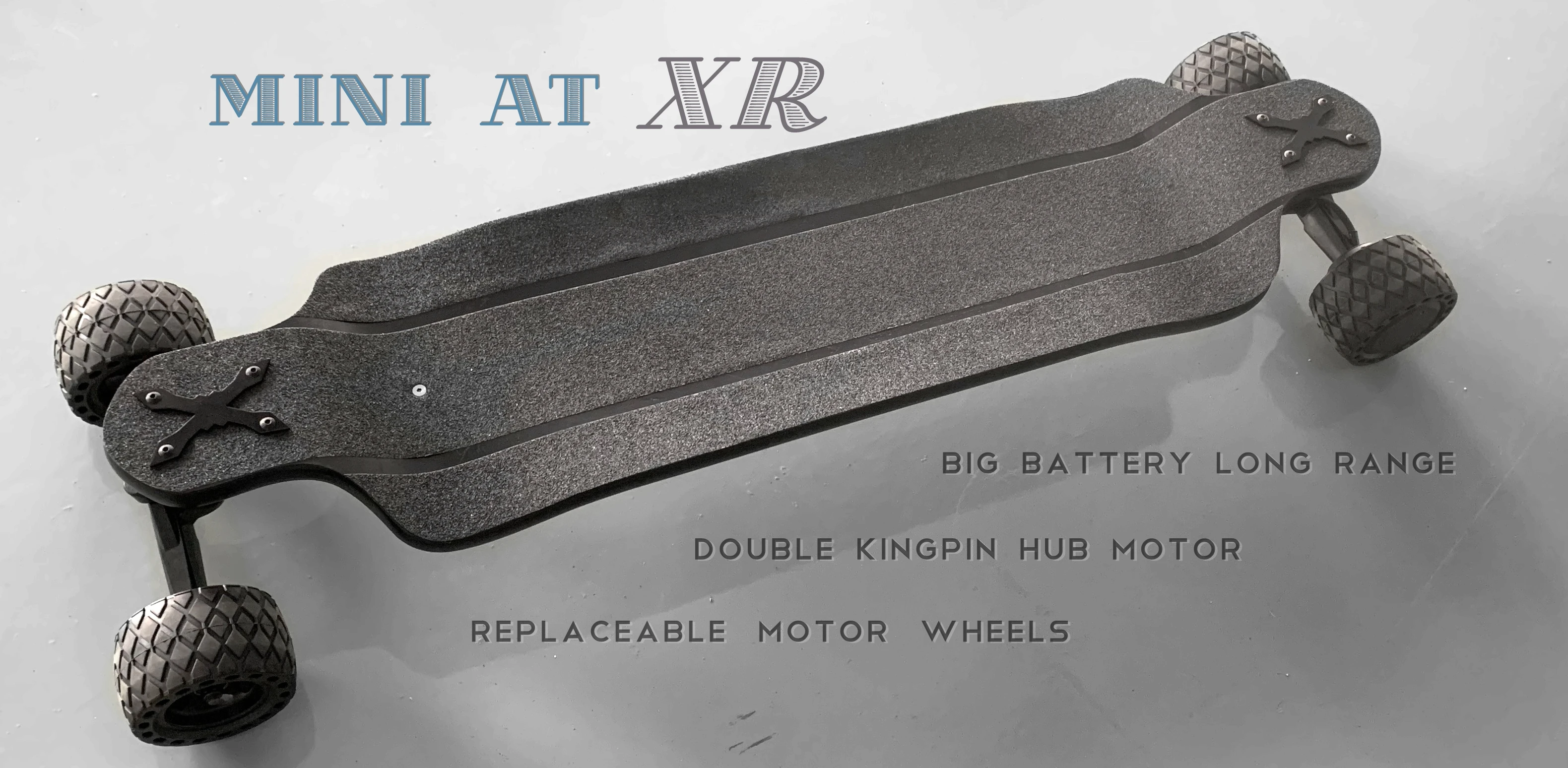 Winboard Xr Mini All Terrain 40kmh Speed Drop Deck 14ah Battery Double