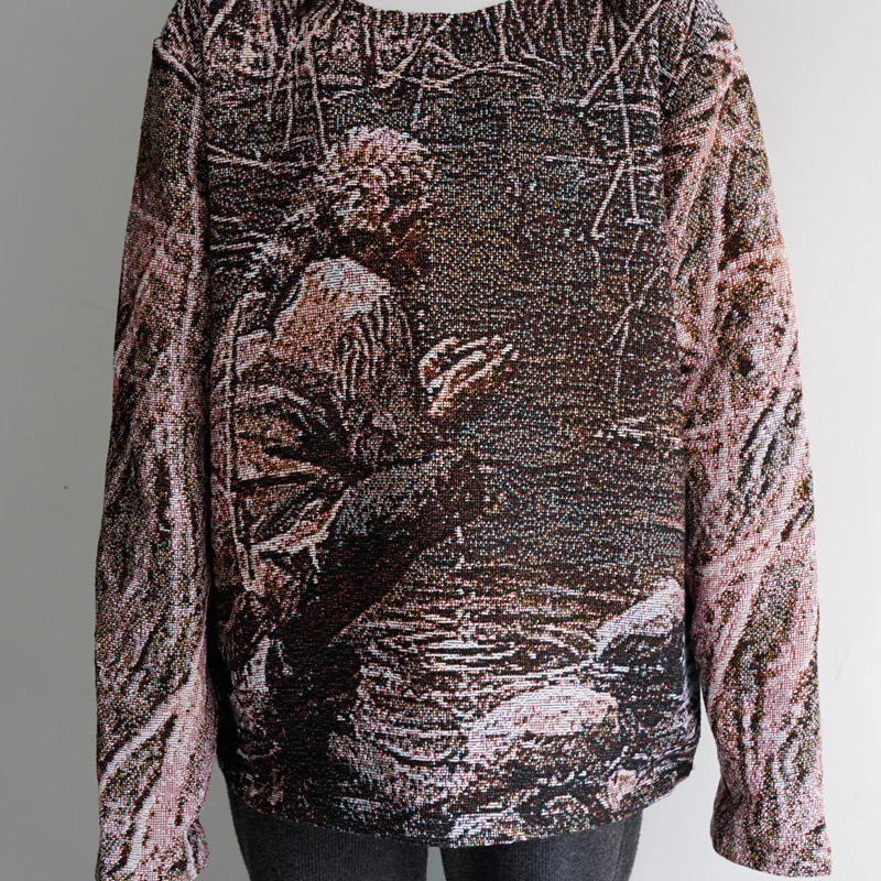 Custom Photo Woven Tapestry Hoodies Tapestry Blanket Tapestry Fabric