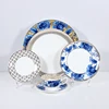 Sample Order Is Acceptable Non-Toxic Bone China Picnic Camping Tableware Party Set