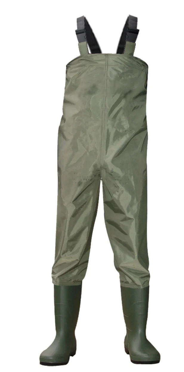 Fishing Waders Pants Adult Set Waterproof PVC Trousers Overalls