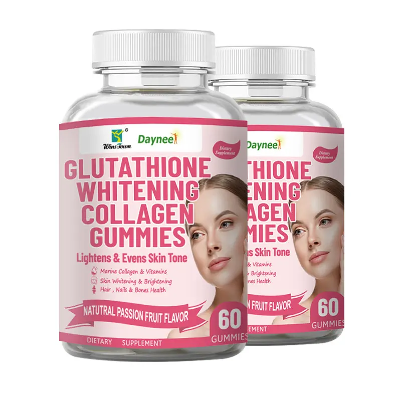 Wholesale Factory Glutathione Whitening Collagen Gummies With Biotin