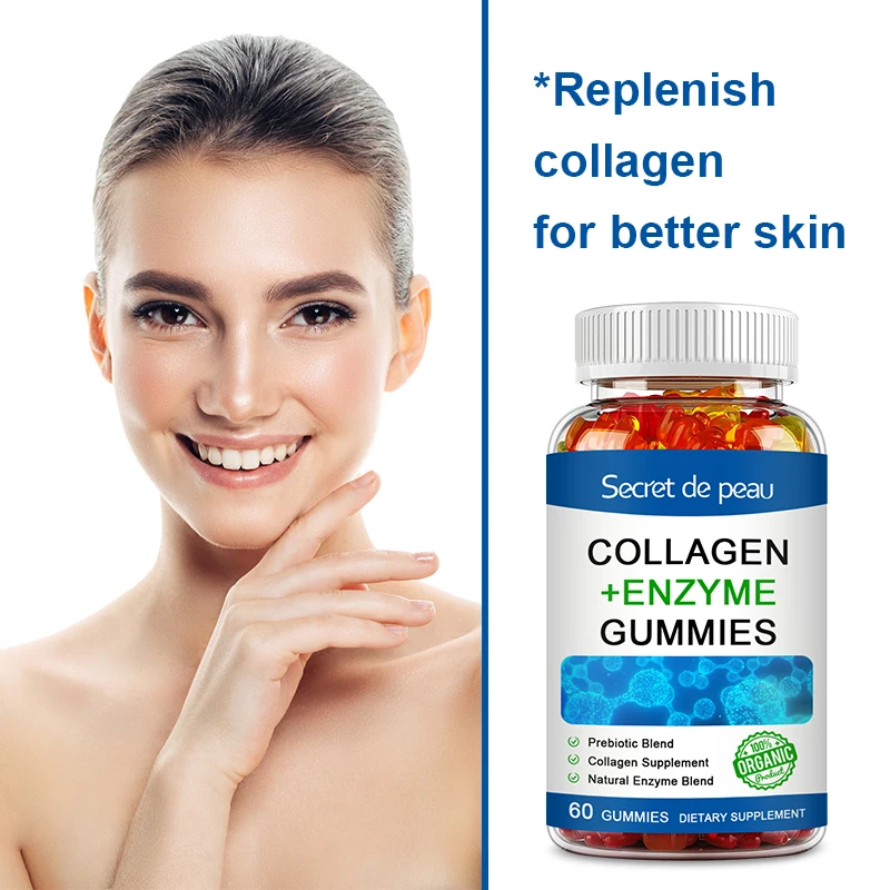 Collagen Biotin Gummy Whitening Skin Care Anti Aging Vitamin Fruit Flavor Gummy Buy Collagen 5954