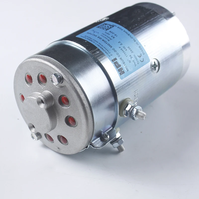 forklift spare parts pump motor 24V 2,2kW 0039761008 0039761007 for linde foklift manufacture