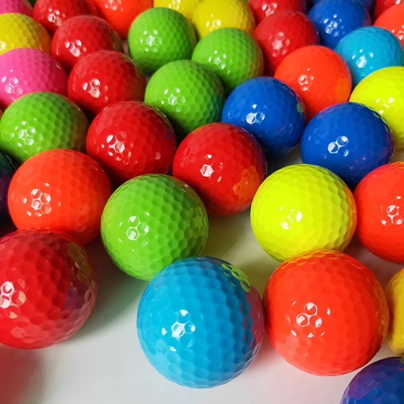 Custom Colored Indoor And Outdoor Putt Synthetic Rubber Golf Balls