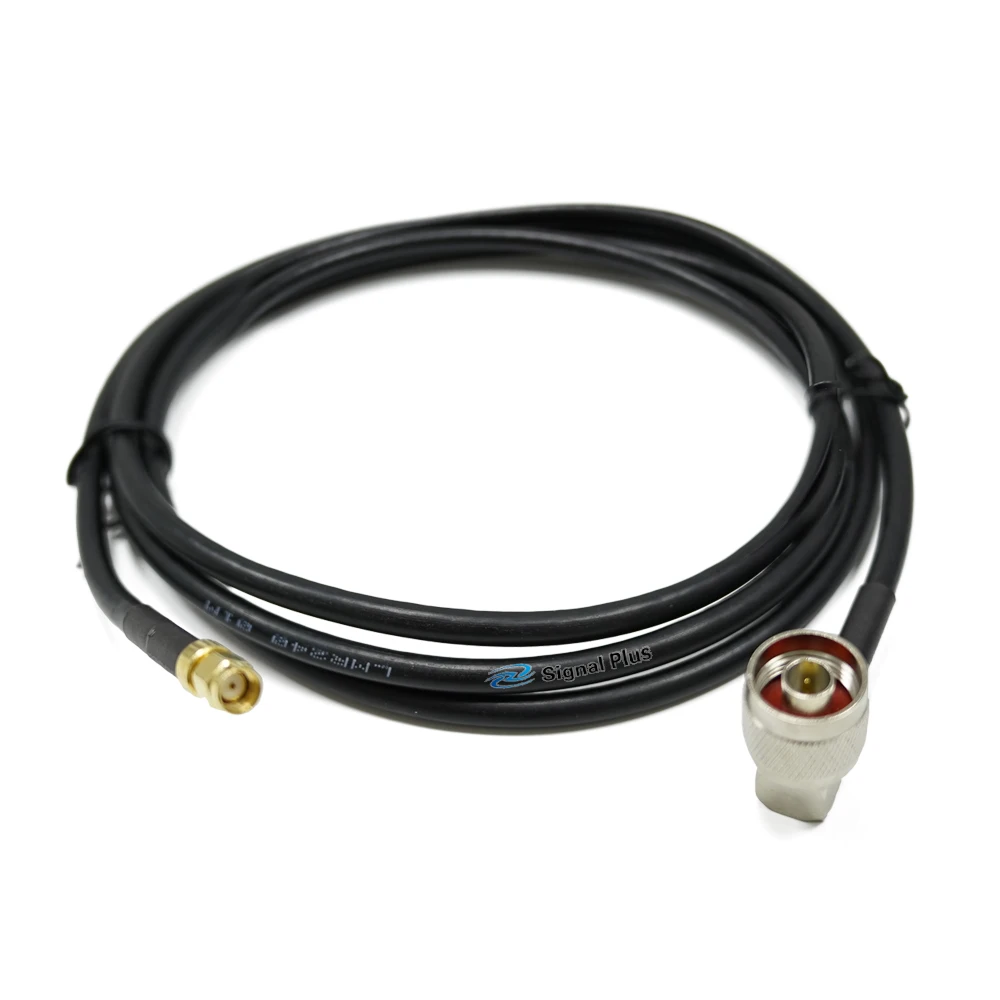 Low Loss Lmr240 Cable Assembly 90 Degree N Male Rp Sma 1m 2m 5m 10m For Base Station Antenna 4940