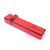 Customized colorful paper box for chocolate Rigid chocolate box with ribbon Lid and base box for chocolate bar