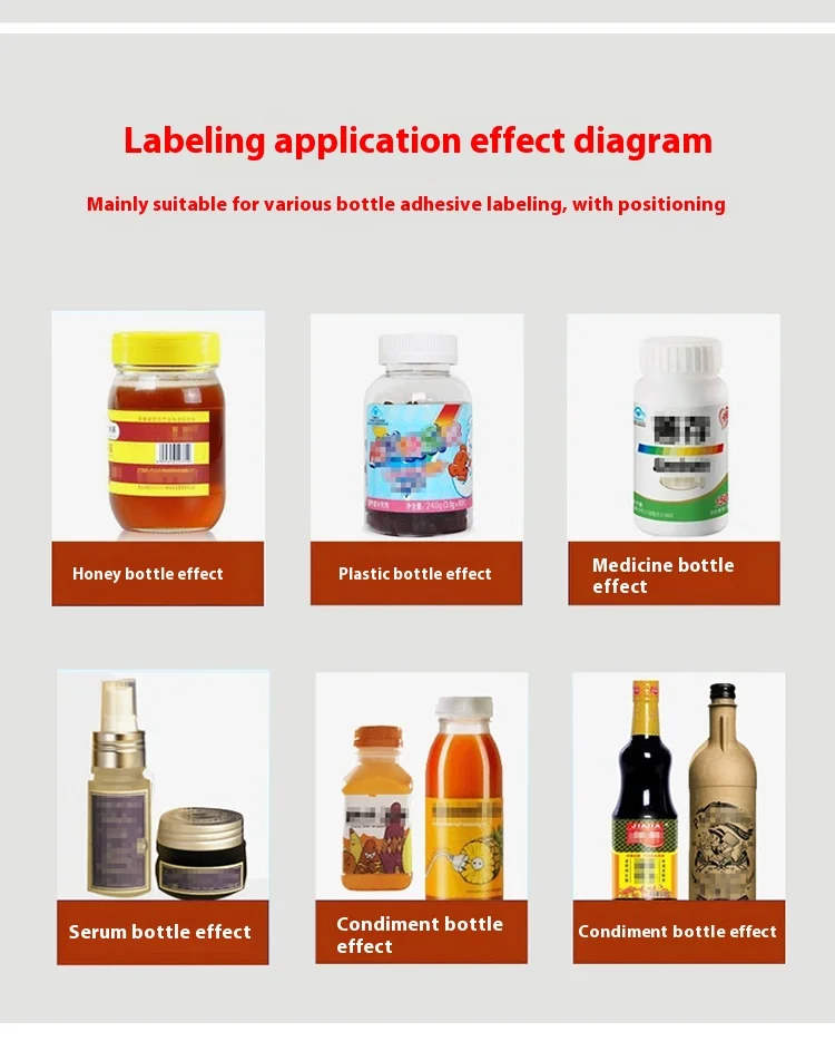 Flat Bag Pouch Labeling Machine - Easy Adhesive Sticker Applicator
