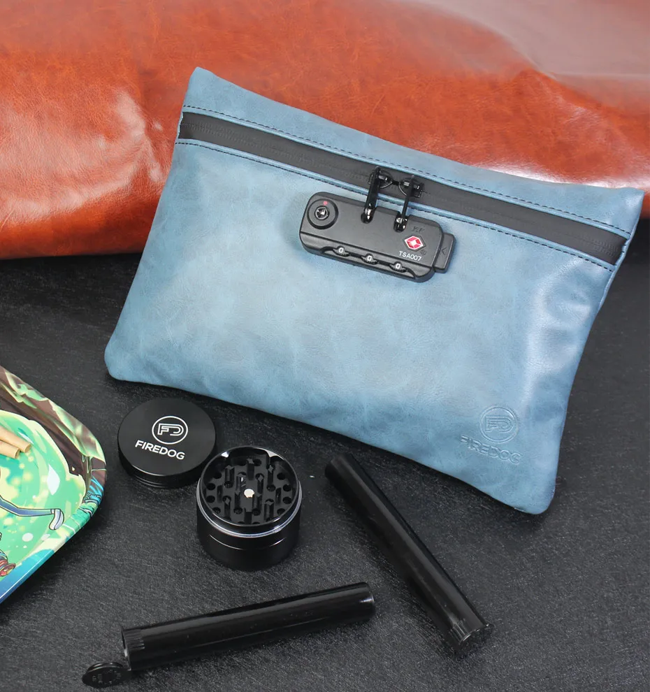 Smell Proof Bag Kit 4 Item Carbon Lined Smell Proof Pouch Odor Proof