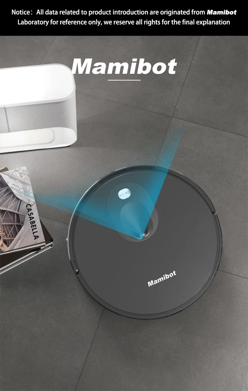 2022 Mamibot Новые Интеллектуальные Oem Роботизированные Очистители Exvac680s Sm