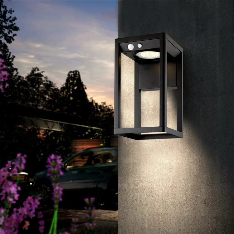 Brimmel waterproof IP54 outdoor use aluminium wall mounted led solar light