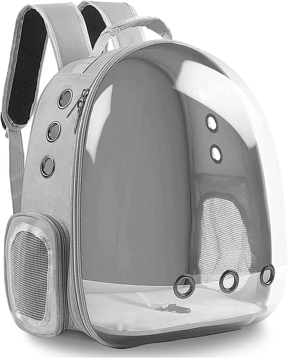 Best Quality Expandable Cat Carrier Backpack With Vent Fan Space Capsule Portable Transparent