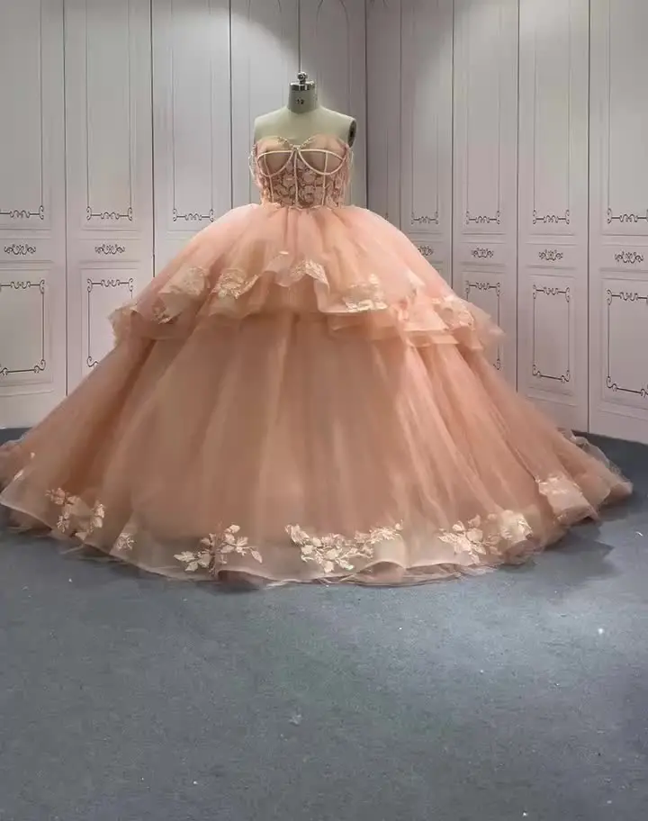 sweet 15 dresses in pink Pink Quinceaera Dresses