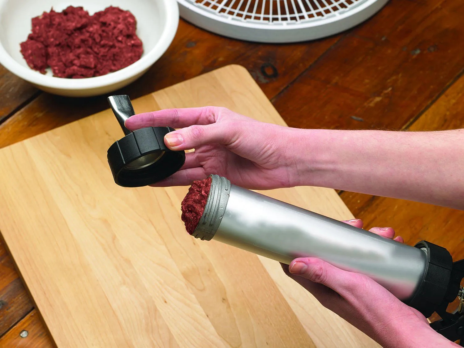 Foodgrade Plastic Jerky Gun With 2 Nozzles Buy Plastic Jerky Gun