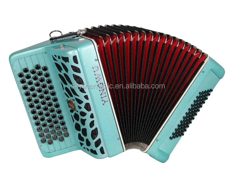 Yw672b 62 Keys,60bs Parrot Button Accordion,Accordions Buy Button