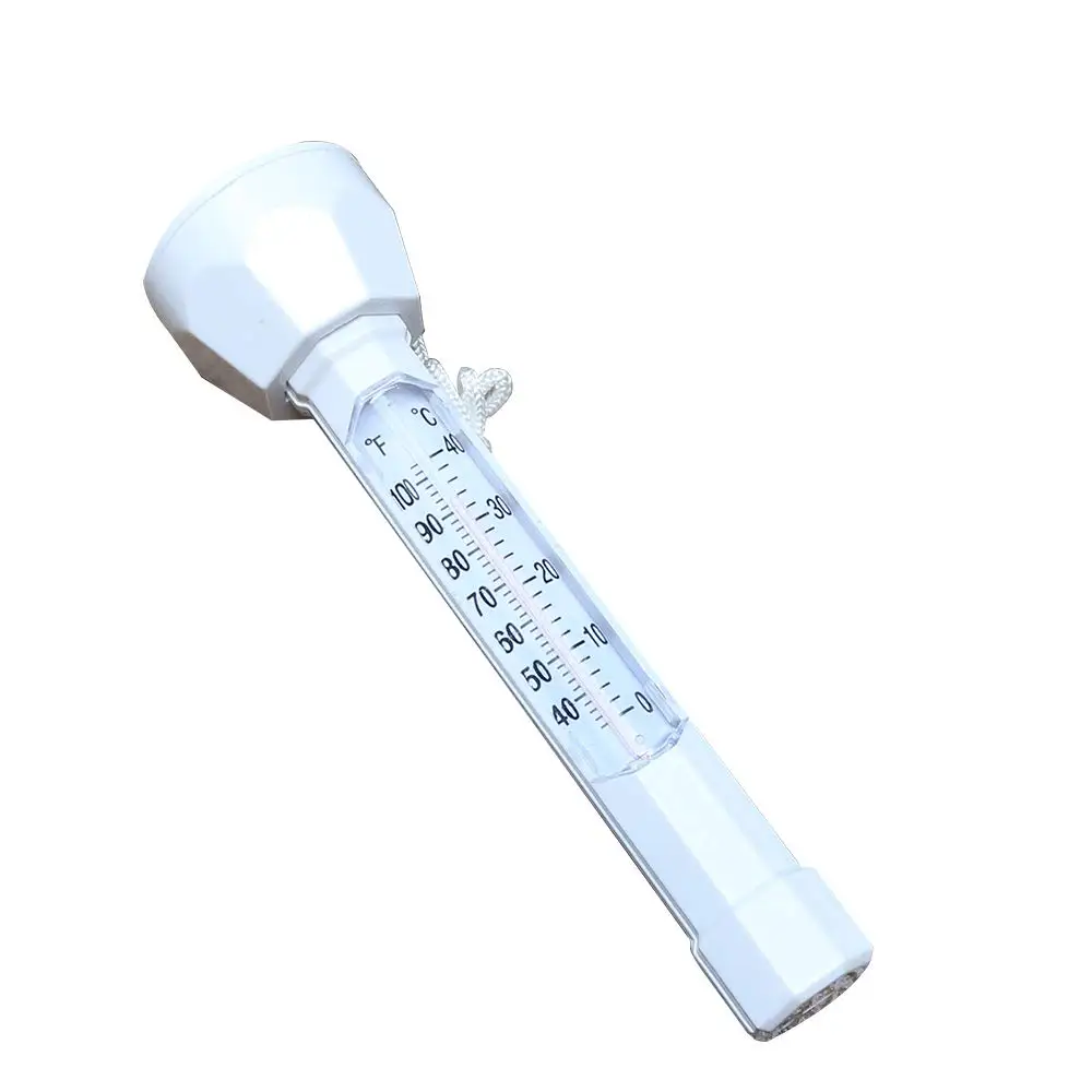 Large Floating Pool Thermometer Water Floating Temperature Thermometer with String for Swimming Pools, Spas, Hot Tubs, Fish pond