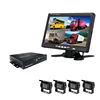 4CH/ 4 Channel 1080P SD card mobile dvr for all vehicles car video recorder from Original Manufacturer