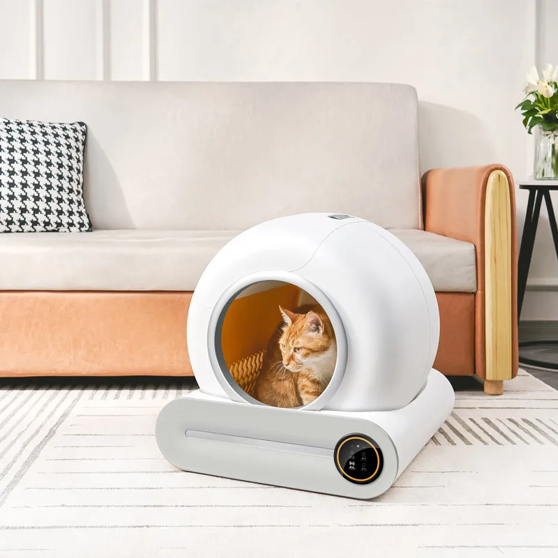 New Large Automatic Cat Toilet With App Remote Control Self-cleaning ...