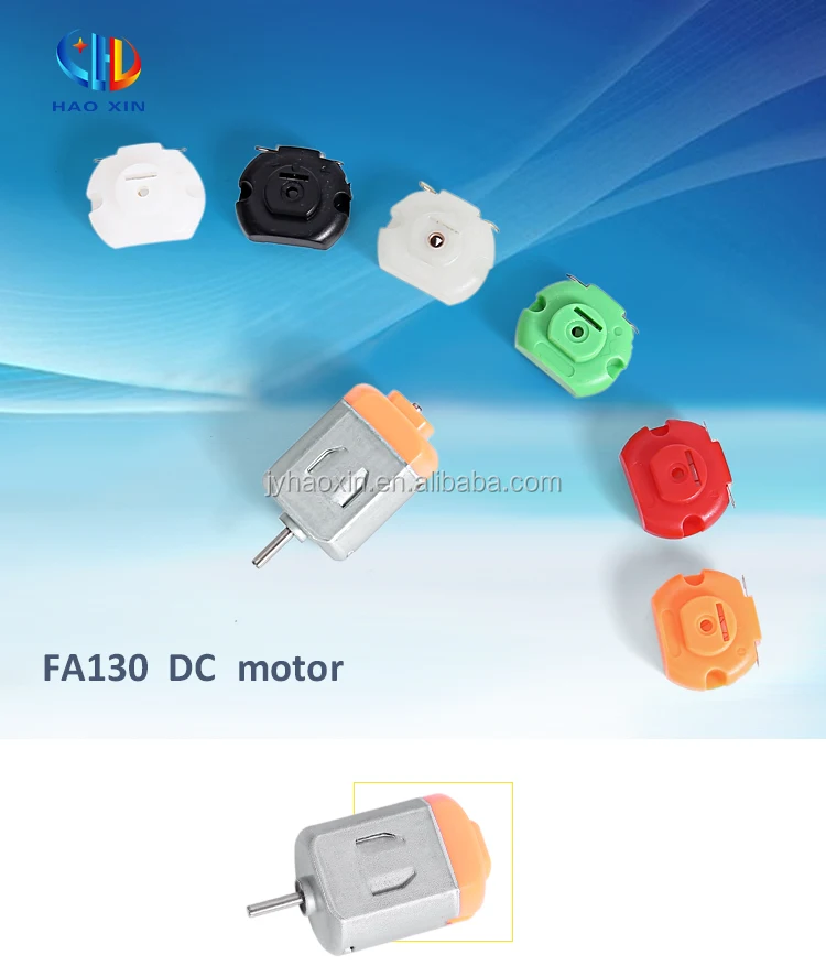 High Speed Mini Vibration Carbon-brush Motor 130 DC 6-12V Motorized Toy 10pcs