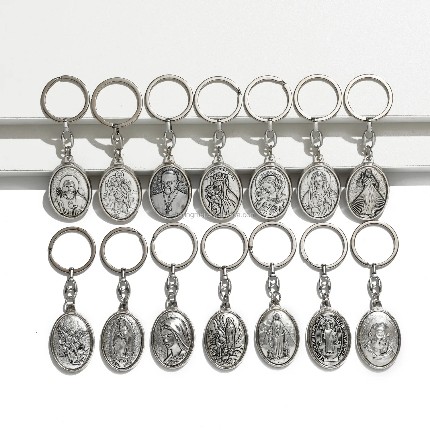 Virgin Mary Jesus St.joseph Divine Mercy St.benedict St.michael Lourdes