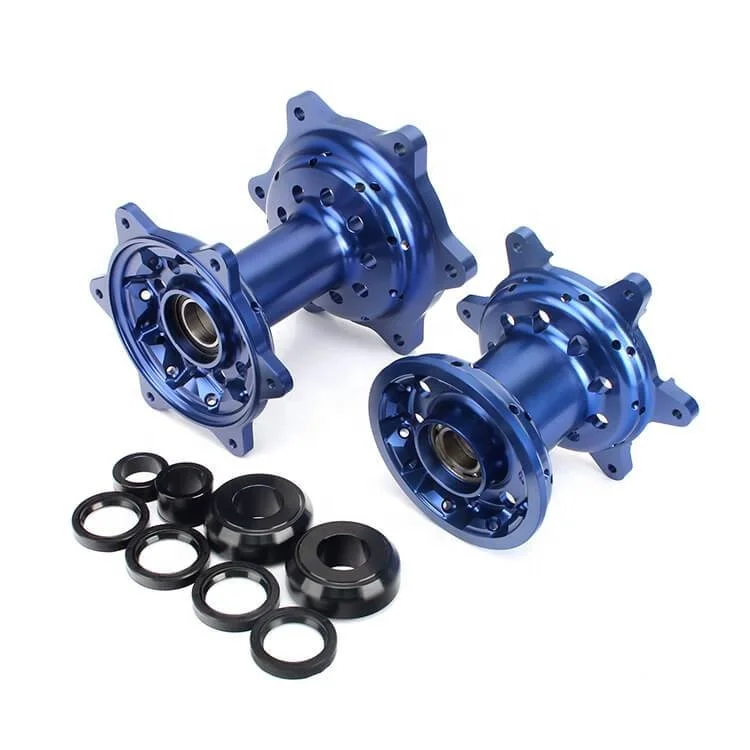 Cnc Aluminum Motorcycle Front And Rear Wheel Hubs For Suzuki Rmz250