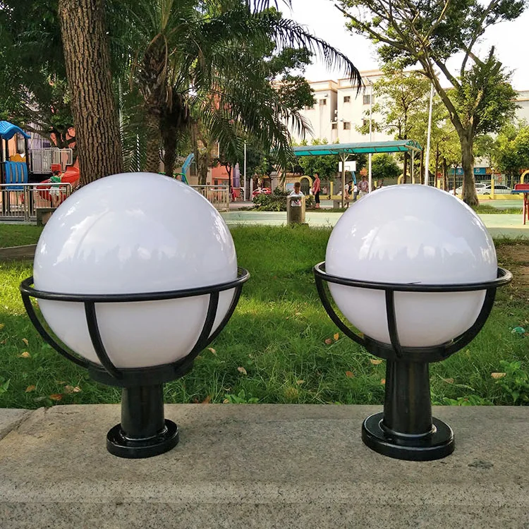 Modern lawn light ip65 waterproof outdoor garden pathway bollard pillar light led lawn light