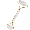Face Massage Beauty Tool De-puffing White Onyx Quartz Facial Massage Jade Roller Double Head for Face Eye Neck Beauty