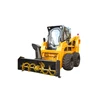 JC75C 1050KG Loading Capacity Skid Steer Loader With Snow Blower/Scraper/Hydraulic Breaker