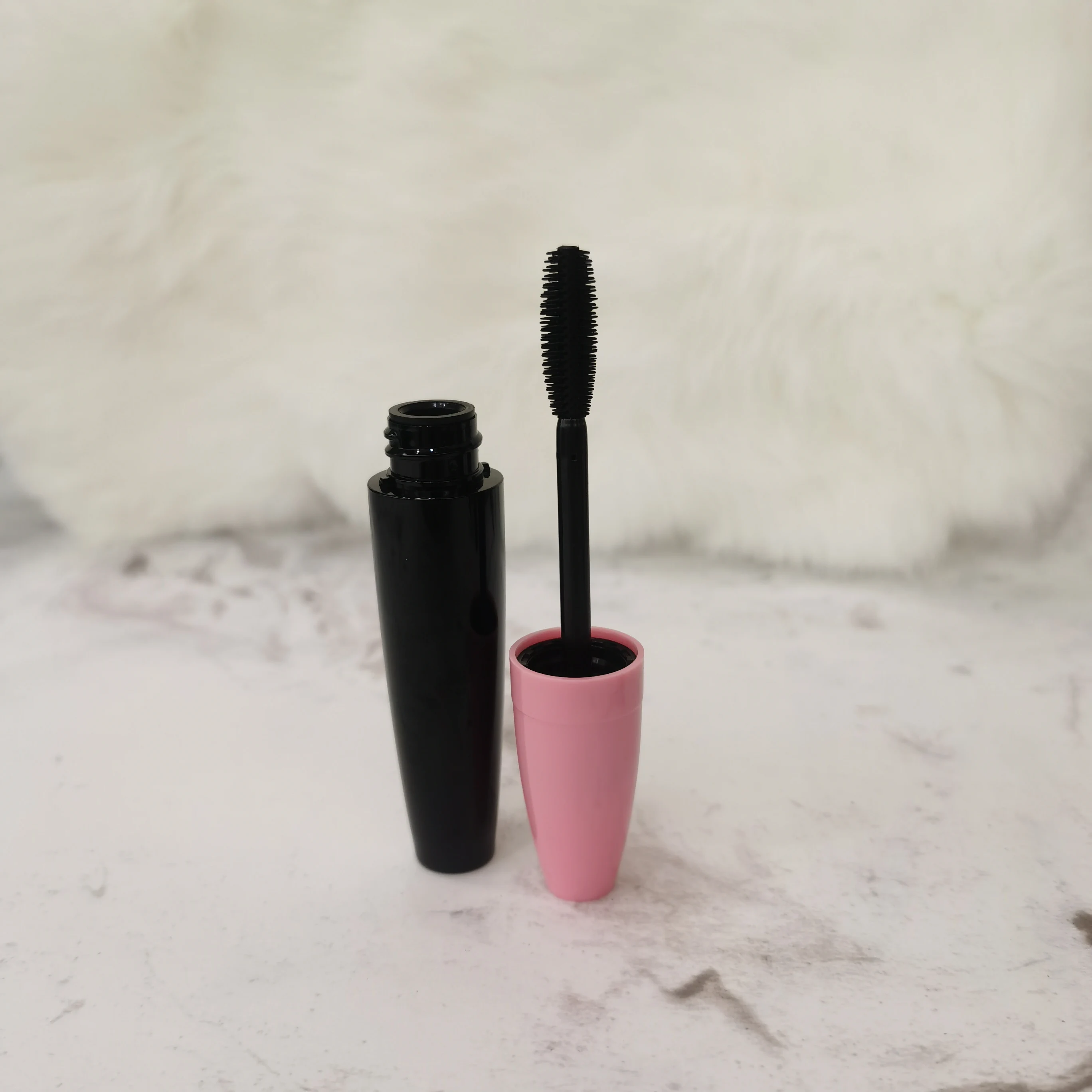 Wholesale Pink Empty Mascara Tube Container Private Package Chubby Popular pink mascara container