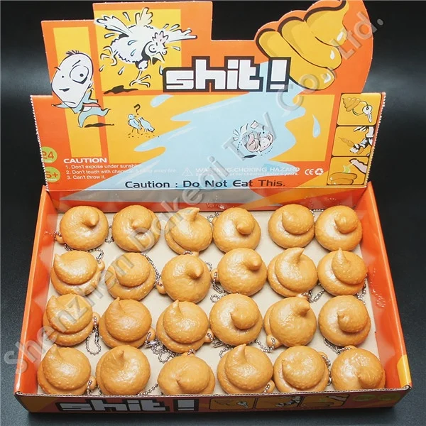 Poop Poop Căng Thẳng Đồ Chơi Đ&ugrave;a Lừa Novelty poo vent cục cứt qu&agrave; tặng