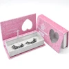 2020wholesale amazon pink eyelash packaging boxes printing design gift paper box with logo