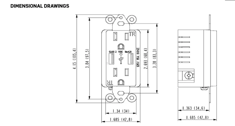 CGA Smart Home Tuya Phone App Remote Smart Life Zigbee Wifi Usb US Inwall Smart Wall Socket - ANKUX.COM