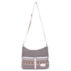 factory direct sale customization relaxation canvas return to the ancients national style Lady shoulder bag