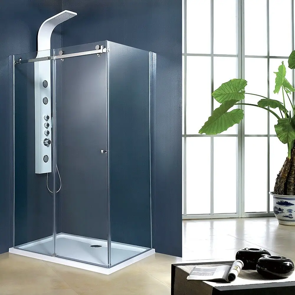 China Manufacturer Wholesale Cheap custom made 6mm frameless high quality shower enclosure glass