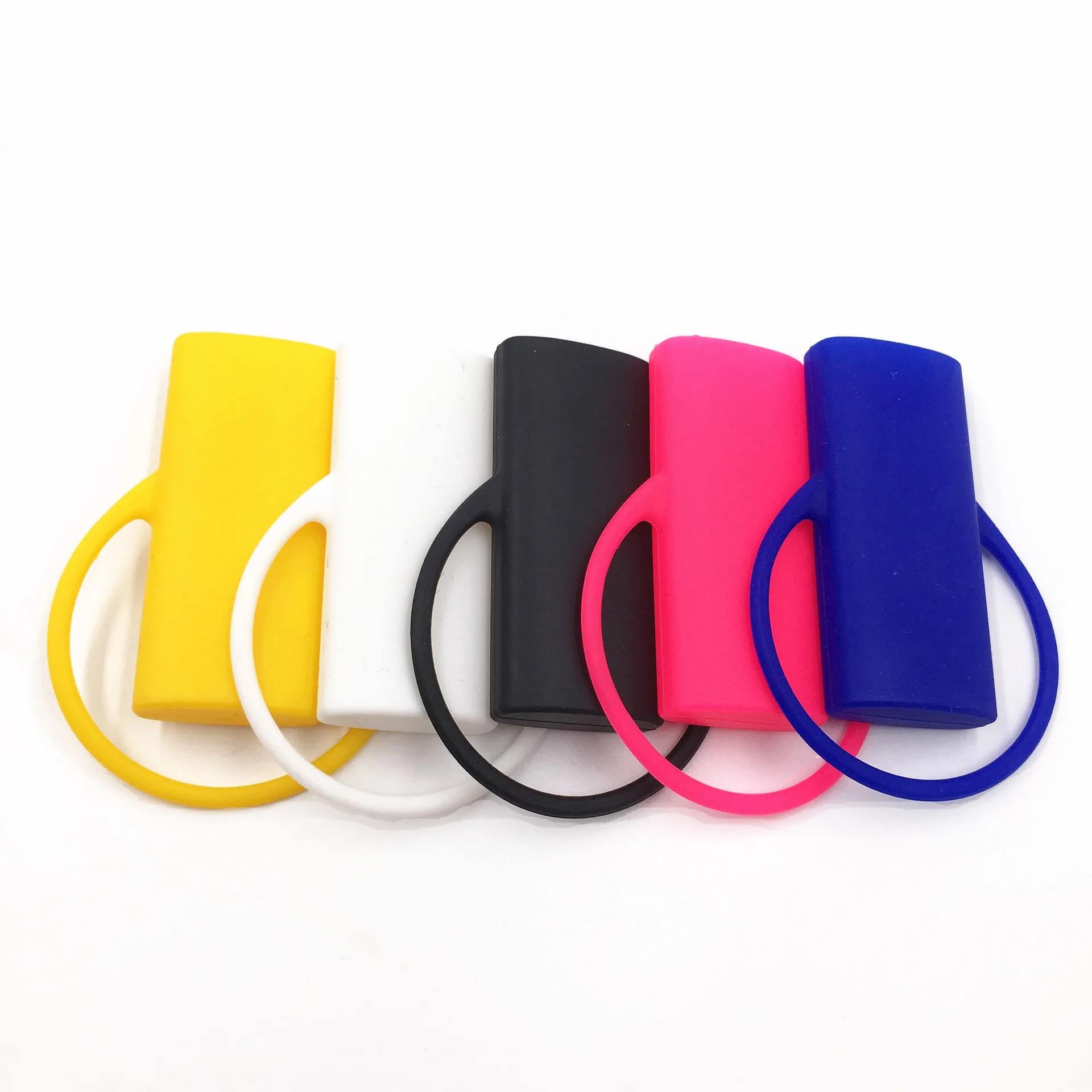 2019 Silicone Gas Lighter With Wrap Around Fixed Ring Sleeve Cigarette