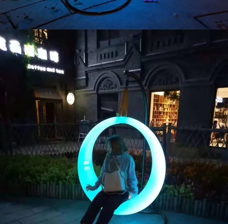 led illuminated swing