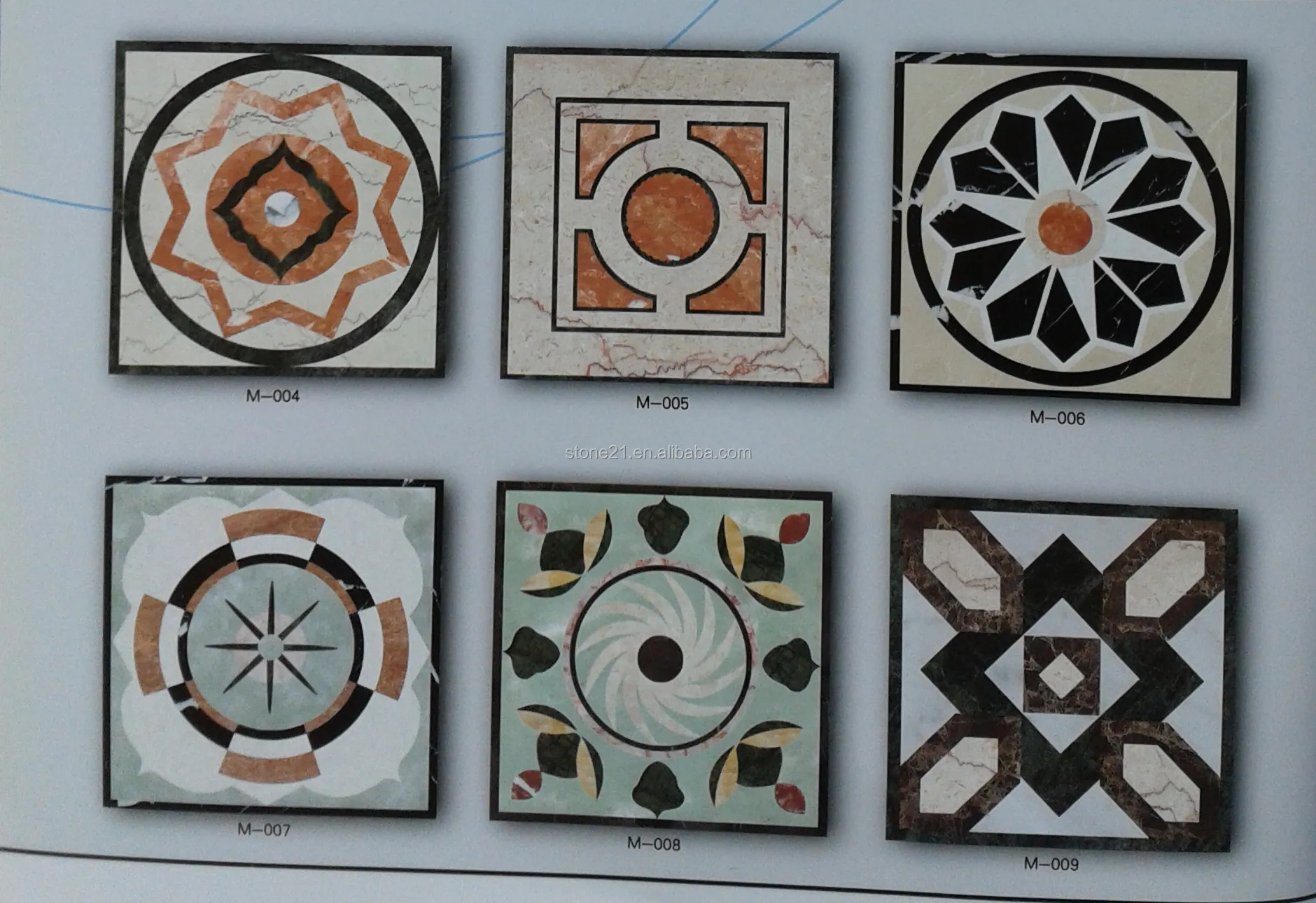 Mosaico De Azulejos De Mármol,Medallón Barato De China - Buy Medallón