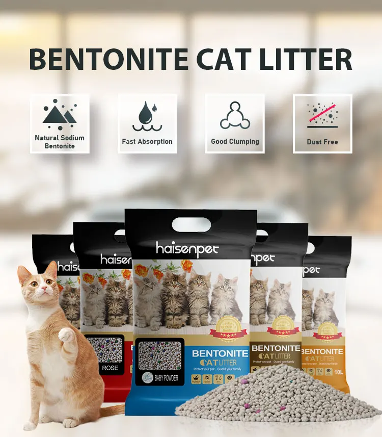 Bulk Spherical Bentonite Cat Litter Buy Natural Cat Litter Wholesale