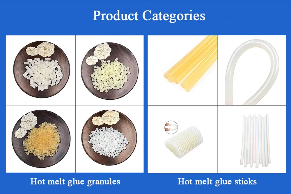 Factory Price yellow EVA silicone hot melt glue sticks