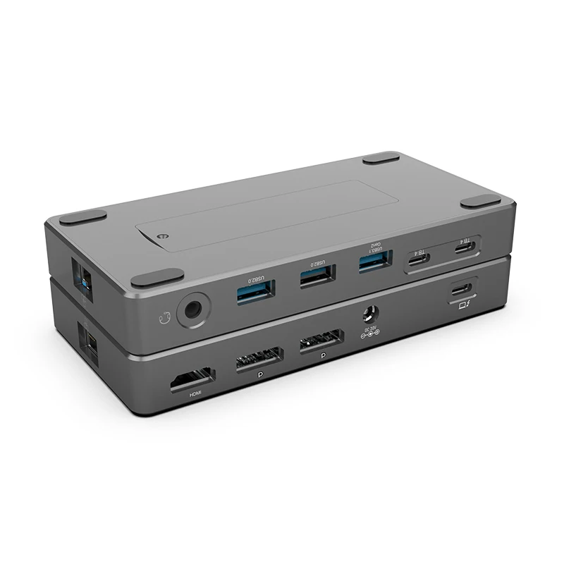 2022 14 In 1 Tb4 Thunderbolt 4 Usb C Docking Station 4k Displaylink