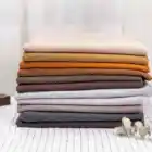 210gsm medium weight soft and pretty color 4 way stretch french terry 100 cotton knitted fabric for sweatshirt