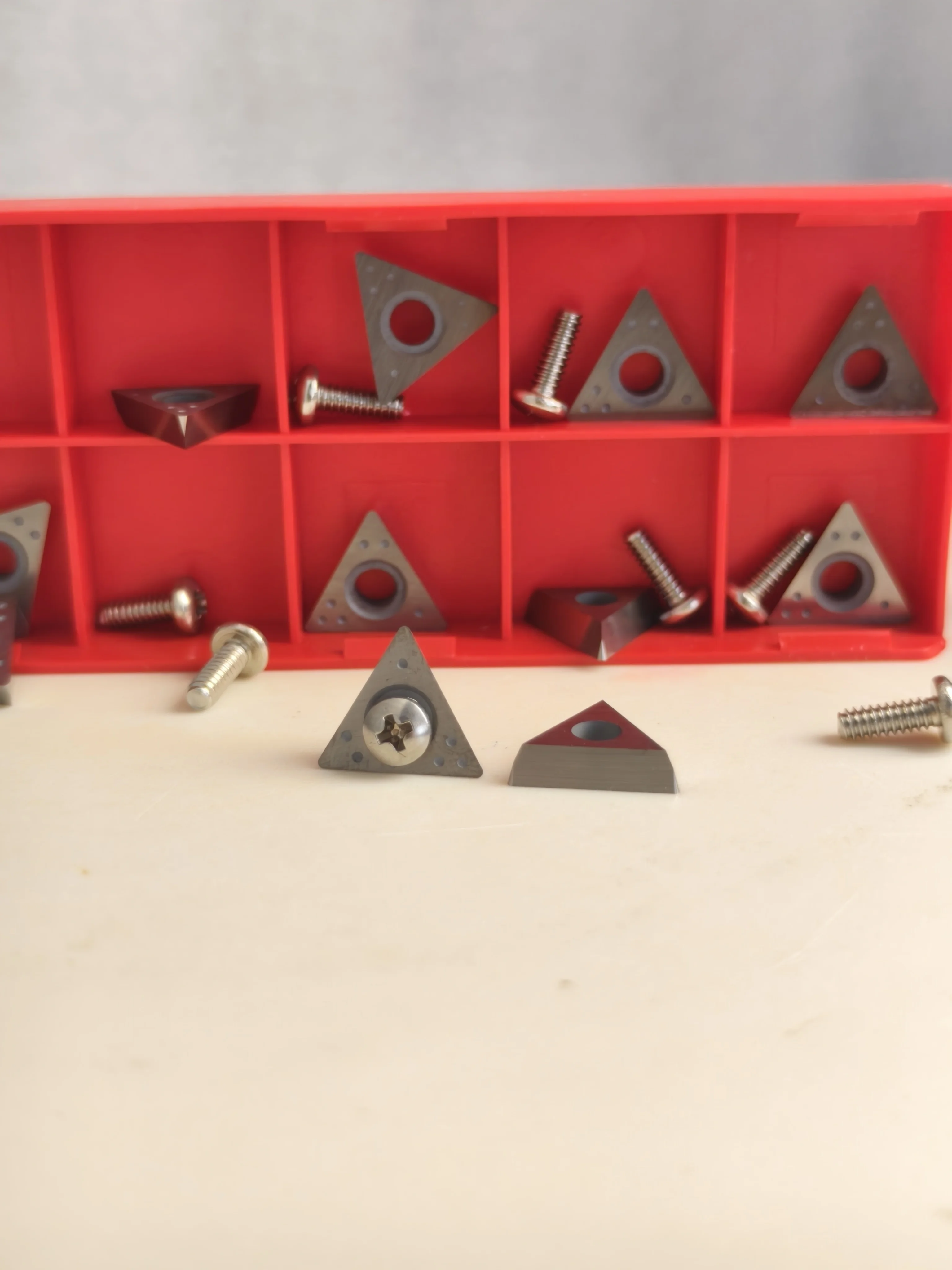 Chinese Factory Suspply CB6914-10 Carbide Brake Lathe Bits Sintered Negative Rake Carbide Inserts in Stock