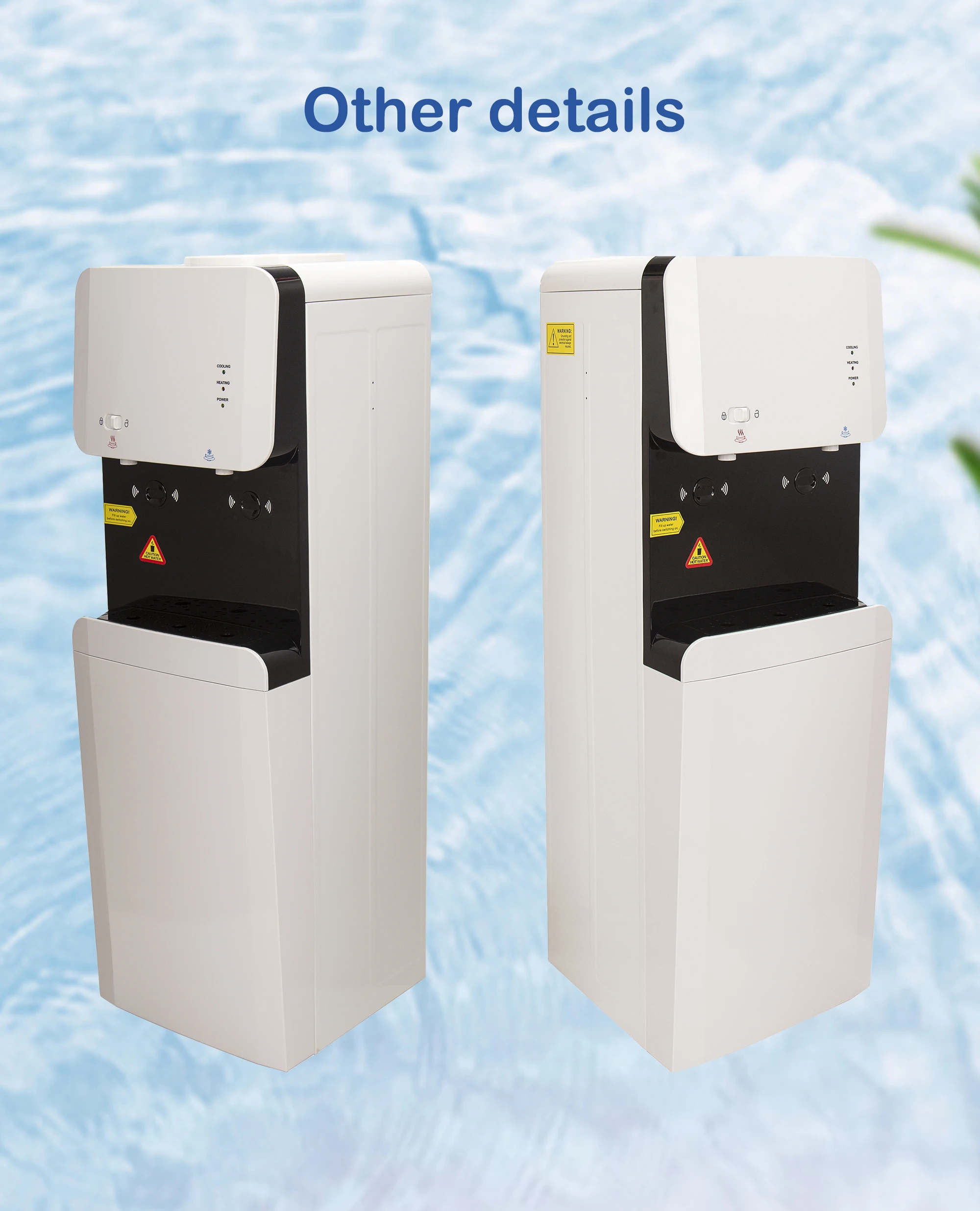 2020 Sensor Taps Water Dispenser Touchless Bottle Pipeline Standing