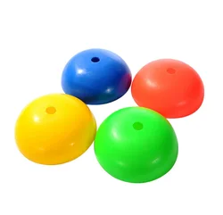 Wholesale Durable Bright Colorful Plastic Dome Cones Marker Speed Agility Training Soccer Cones