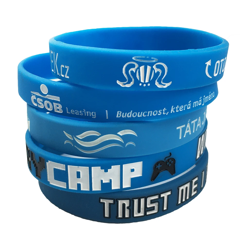 Custom Wrist Band Bracelet Make Your Own Rubber Silicon Wristbands With