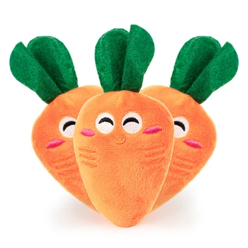 squeaky carrot dog toy