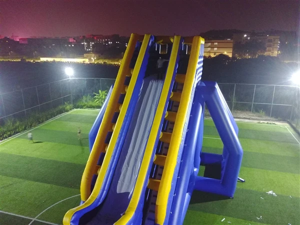 outdoor commercial Inflatable Equipment with slide water park games for adults