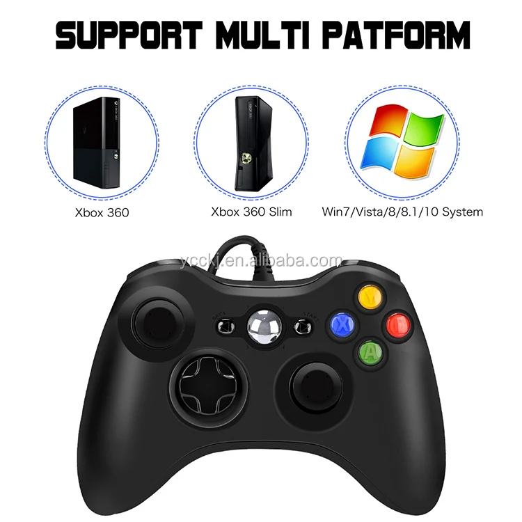 Yccteam Wired Controller For Xbox360 Wired Game Pad Joystick Support X 360 Pc Android Buy Controller For Xbox360 Bluetooth Controller For Xbox360 Wired Controller For Xbox360 Product On Alibaba Com