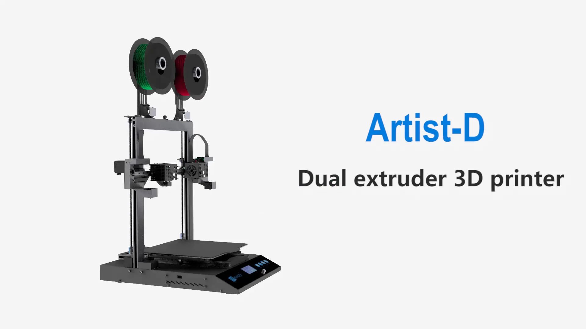 Jgmaker Artistd New Large Size Multi Color 2 Dual Nozzle Printer 3d
