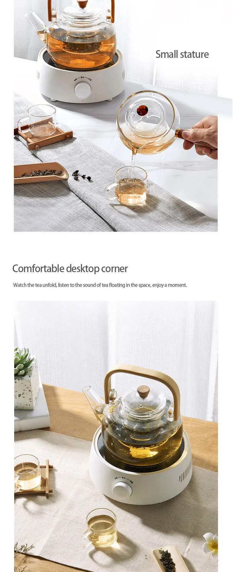 Ceramic Cooktop Household Silent Mini Teapot Non Stove Plastic Cb Ce Commercial