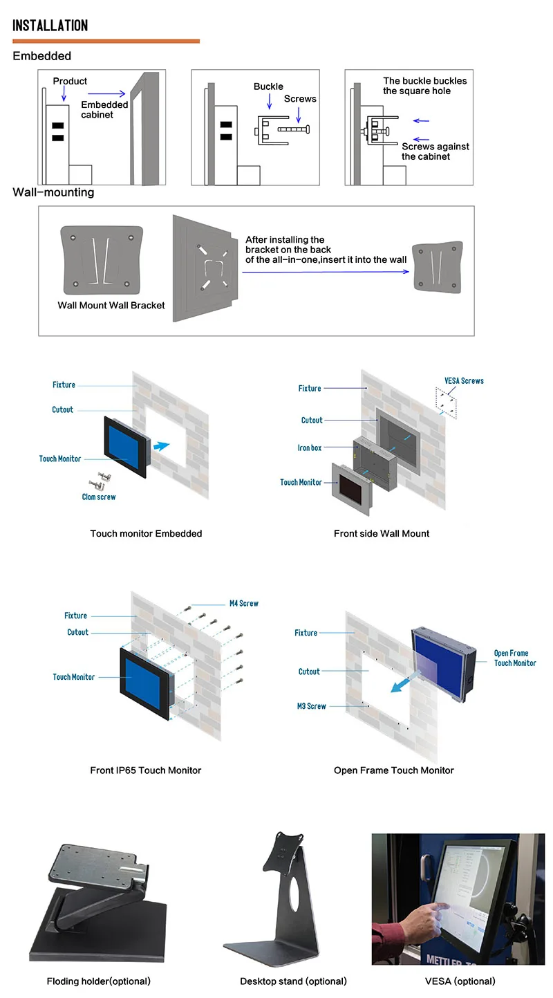 Industrial Touch Monitor